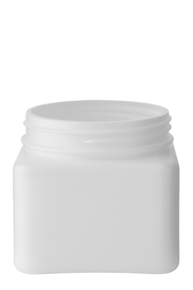 Pot carré 500ml 89CT HDPE 